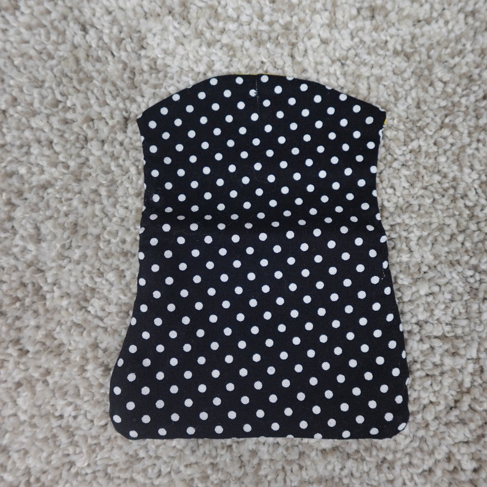 Handmade Polka Dot & Bugs Bunny Looney Tunes Fabric Pocket Wallet Card Holder - Picture 4 of 6